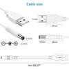 USB Boost USB toDC Step-up Converter Cable 5V to DC9V 12V 5.5x2.5mm 8 Connecters Power Converter Adapter Line