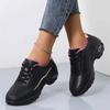 Shock Absorber Round Foot Loafer Women Shoes Vulcanize Sneakers Shoes Brand Tennis Sport 2025new High-end Type