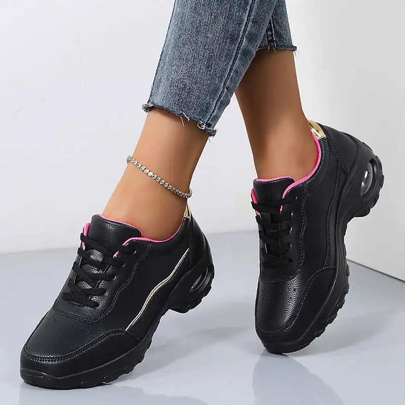 Fashion With Cushioning Large Dimensions Women's Shoes Big Size Mary Jane White Boot Tennis For Women Sneakers For Lady Sports