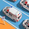 Kinder Krankenwagen Spielzeug Legierung Jungen und Mädchen Auto Arzt Übergroßen Feuerwehrauto Simulation Polizeiauto