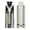 Unisex Y Back Suspenders 3 Clips Adjustable Elastic Braces