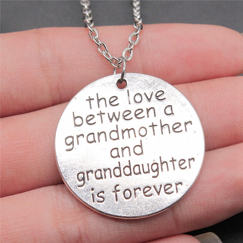 Necklace On The Neck 43cm Chain Round Tags Friendship Vintage Jewelry Supplies QN063