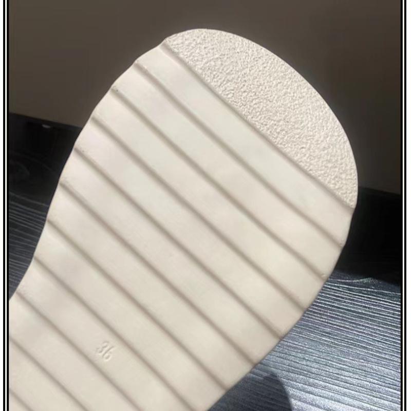 Super Thick-soled Rabbit Ears Cool Slippers Women Wear Versatile Soft-soled Sandals One-word Drag slippers