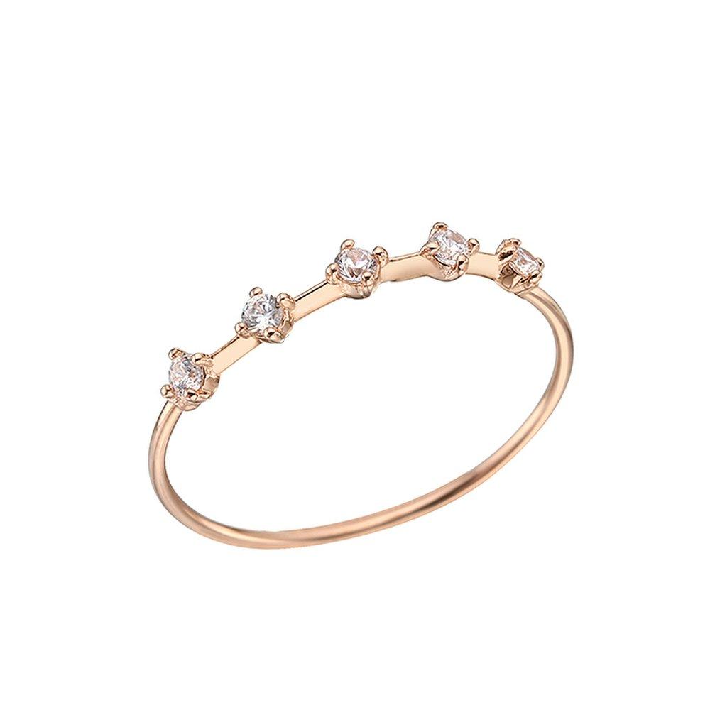 

Ladiosa 14K Women s Ring Lk14Jd-259R 14K pink gold/size: 13
