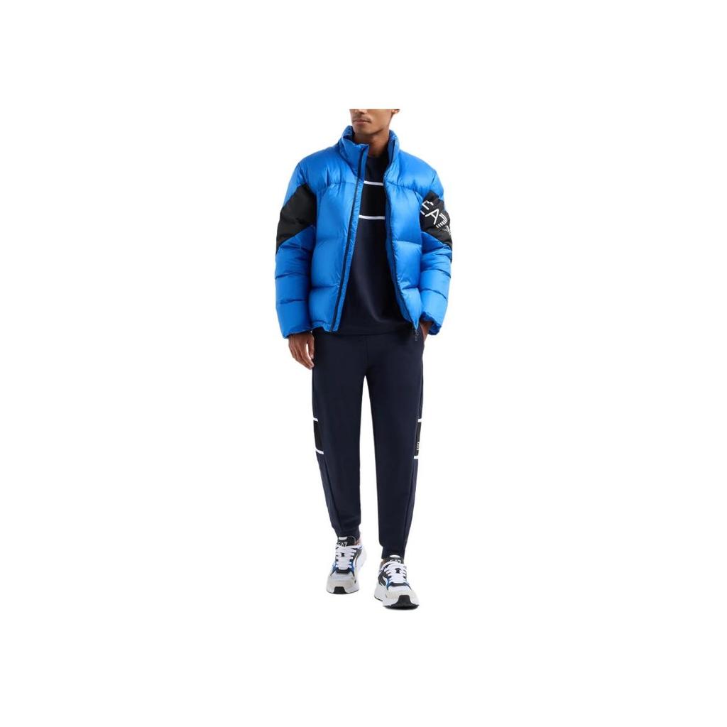 Emporio Armani Ea7 Ss24 Solid Color Letter Logo Casual Pants Men Bottoms Dark-Blue 6DPP92-PJTKZ-1562