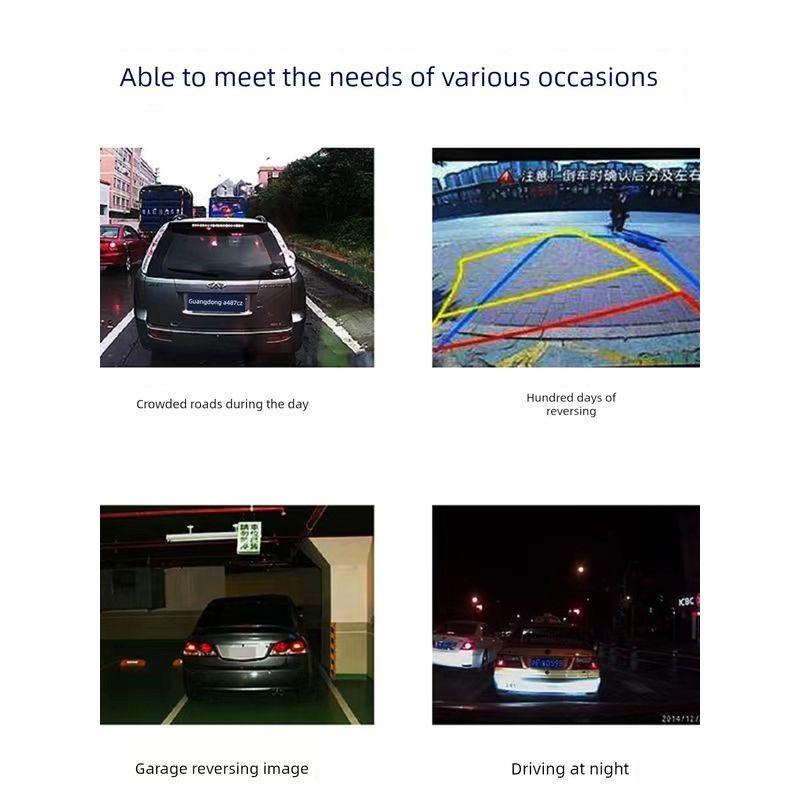 Suitable for the Rear Camera Waterproof Lens of the Tie Jiangjun R203/R600 Driving Recorder