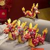Einzigartiges Drachen-Stofftier Drachendesign Drachen-Maskottchen Dekoration Cartoon-Drachen-Stoffpuppe Schlafzimmer