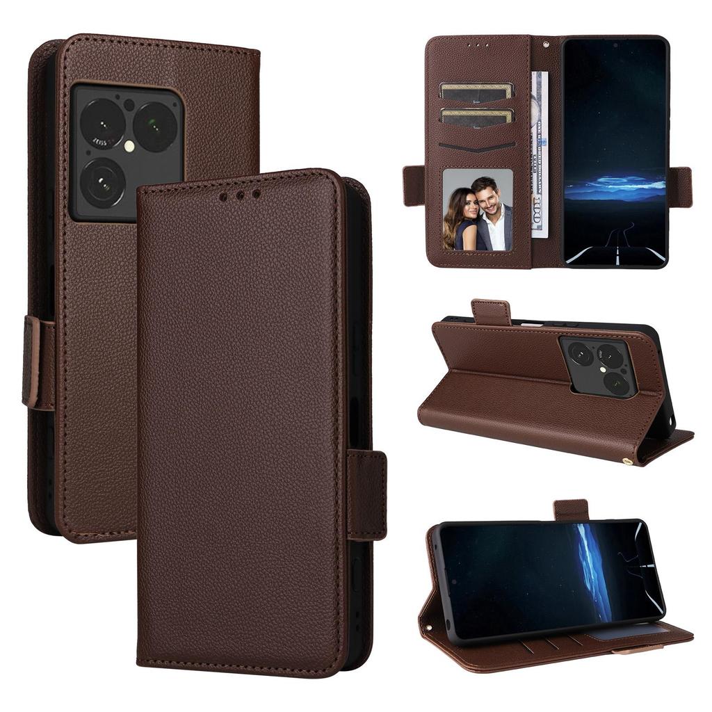 Flip-Schutzhülle kompatibel für Sony Xperia 1 VIII PU-Leder Handyhülle Vollkörperschutz mit [RFID-Blockierung]