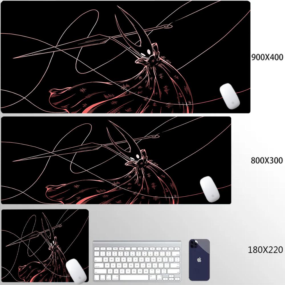 Stampa HD Tappetino Mouse Gamer Hollow Knight Computer Grande Tappetino Mouse Casa XXL Tappetini Tastiera Tappeto Gaming Ufficio PC Laptop Deskmat