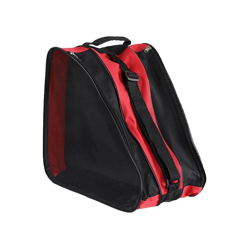 Roller Skates Bag with Handle Ice Skates Bag Multifunctional Ice Skating Bag Skate Accessories