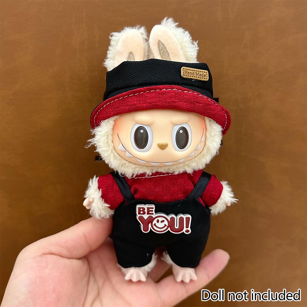 

Для 17 см Кукольная одежда Лабубу Модная одежда Толстовки Кукольная одежда Цветовые толстовки Кукольные аксессуары Милые украшения Маленькая одежда 04#