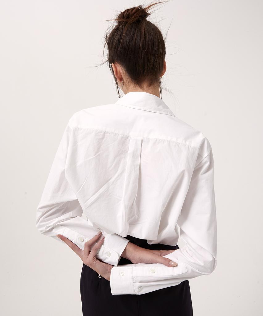 MOYORA Essential Poplin Shirt [White]