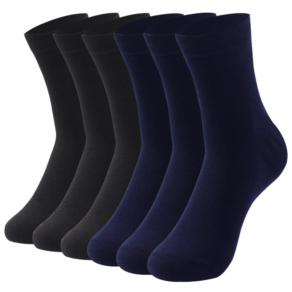 6 Pairs Men Women Cotton Socks Pure Color High Quality Soft Breathable White Black Business Summer Casual Men Socks Large Size