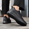 Hotel Chef Shoes Four Seasons Light Non-slip Soft Sole Kitchen Work Shoes Men's Plus Size Breathable Fashion Casual Walking Shoe