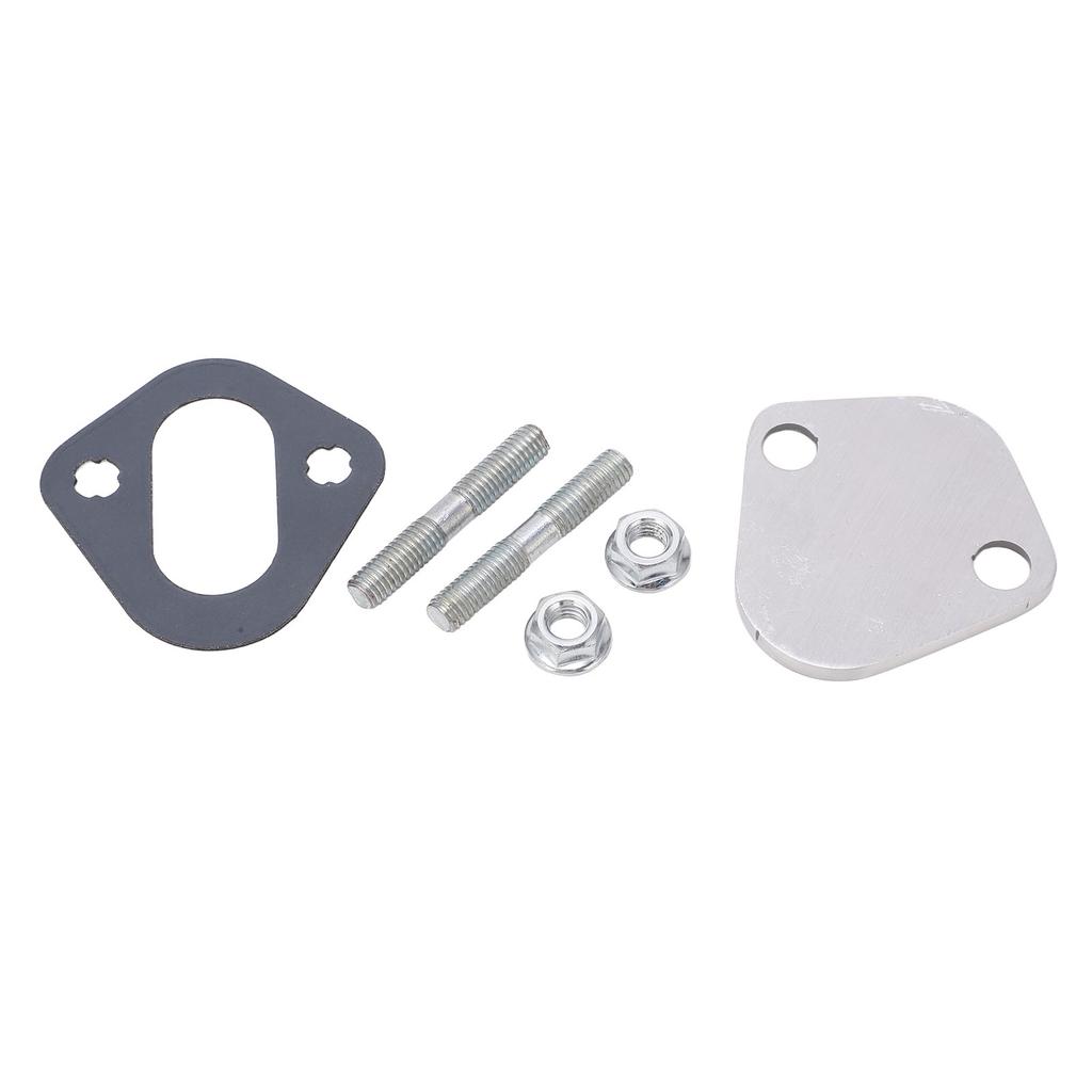 Fuel Pump Cover Plate Kit Stainless Steel Replacement for Cummins 4BT 6BT 5.9L 12V Diesel