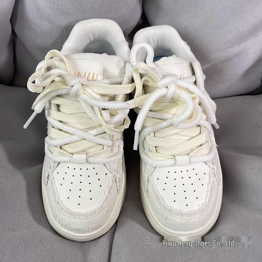 Men's 2025 Casual Sneakers: Summer Campus White Shoes, Couple Style, Thick Sole German Trainers