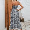 Dress Sling Leopard Print Summer Women's Clothing Fashion