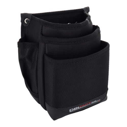 Sankyo Corporation DBLTACT 3-Drawer Waist Pouch, Black, DT-03S-BK