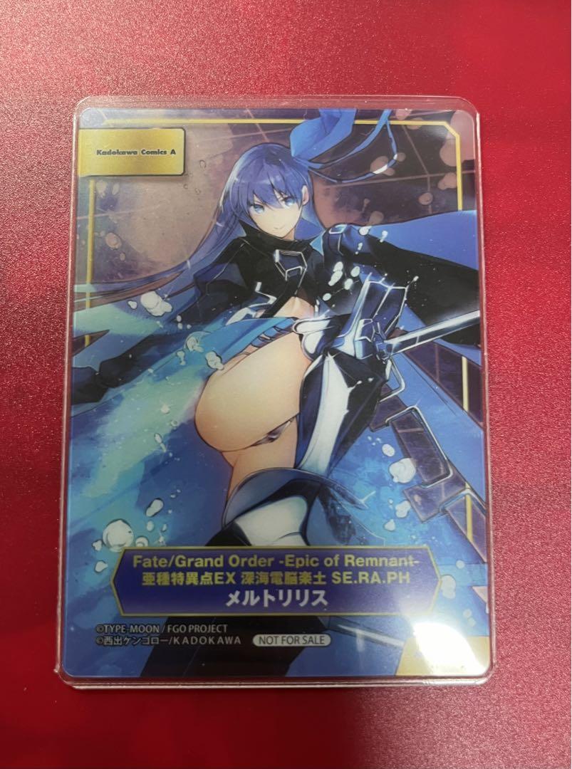 

[USED] FGO Fate Card Meltlilith a.b-t.c Clear Alter Ego