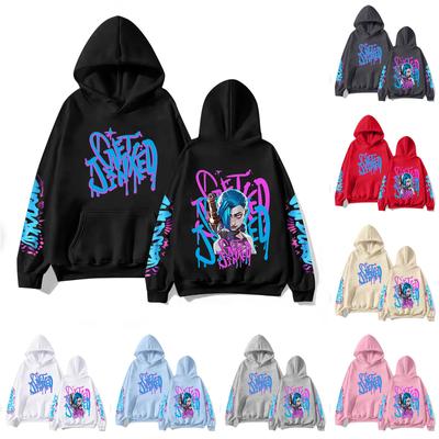 Damenmode O-Ausschnitt Langarm Bedrucktes Top Hoodie Sweatshirt