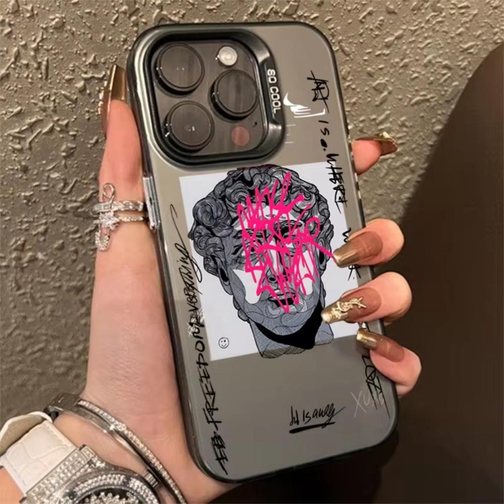 IMD Colorful Phone Case for iPhone 11 13 16 Pro Max iPhone 14 15 Pro Max 12 13 Pro Max Samsung S24 A55 S23 A05 S25 A54 A06 S22 A15 A52S A34 A14