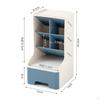 Desk Stationery Box, Detachable Tray, Pen Holder And Home