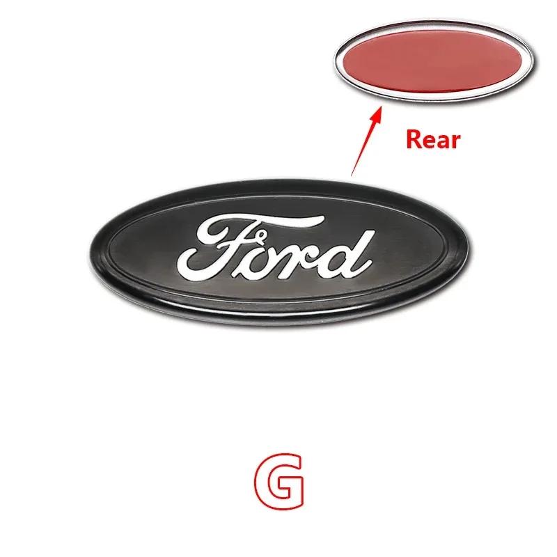 LLKC3 5.8cm Car Steering Wheel Center Badge Logo Sticker Steering Wheel Logo Sticker For Ford Focus 3 MK2 Fiesta MK7 Mondeo MK4 Fusion