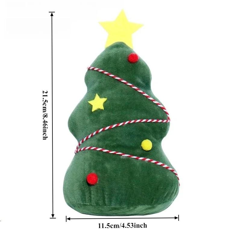 Christmas Tree Decoration Cute Mushroom Wreath Gingerbread Man Christmas Tree Ornament Soft Touch Doll For Kids Christmas Gift