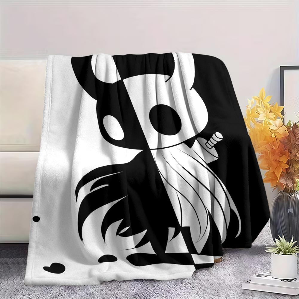 Hollow Knight Print Flannel Blanket, High quality Comfortable for All Seasons, Home Decor, Warmth and Comfort, Perfect for Christmas Gifts41