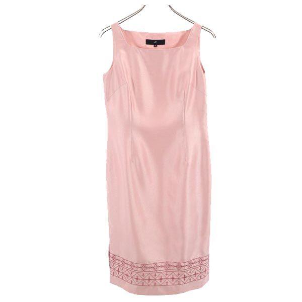 4℃ made in Japan 7 minutes sleeve setup suit M Jacket Sleeveless dress Women Used