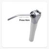Manual Dental Air Water Spray Triple 3 Way Syringe Handpiece with 2 Nozzles Tips Tubes for Dental Cleaning