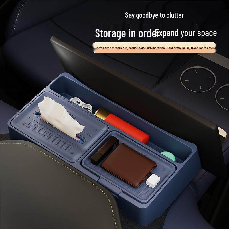 Compatible with YU7 Rear Storage Box, Console Tissue Box, Car Interior & Accessories.