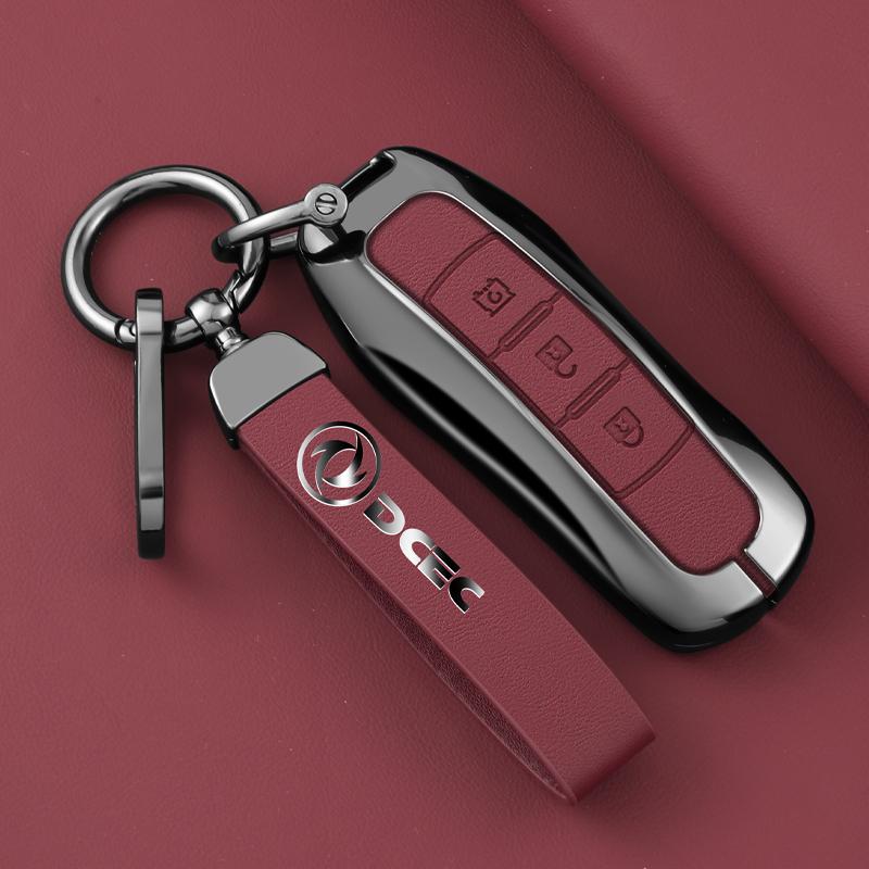 Zinc Alloy Auto Key Fob Case Key Fob Cover Fit For Dongfeng Fengguang Dfsk Glory 580 Fengon Ix5 Ix7 Seres 3 5 Sf5 Auto Accessories