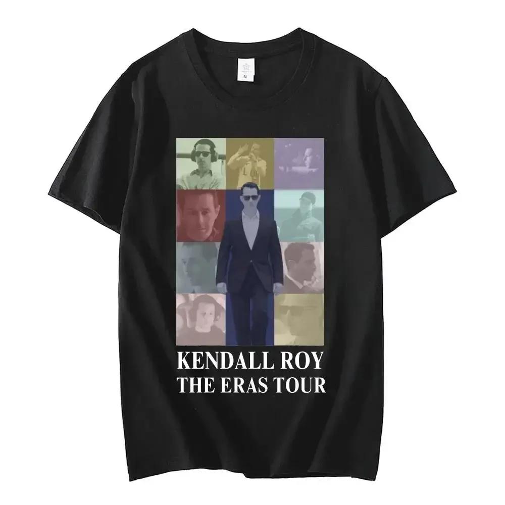 Kendall Roy The Eras Tour T Shirt Men Women Harajuku Fashion Hip Hop Streetwear Short Sleeve Plus Size T Shirt Unisex