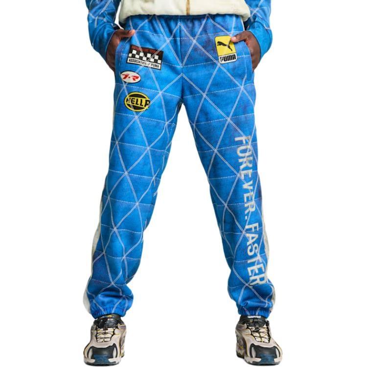 PUMA x A$AP ROCKY Quilted Sweatpants 'Clyde Royal' Men's 631123-01