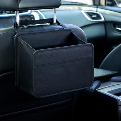 Zukida Autositzlehne Multifunktionale Hängende Autoaufbewahrung Einfach im Auto-Innenraum Aufbewahren Kleiner Kram Oxford-Stoff Schwarze Tasche, Box, Installieren,
