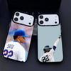 Baseball Player J-Juan Soto 22 Phone Case For iPhone17, 16,15,14,13,12 Pro Max Black Candy Matte Shockproof Cover