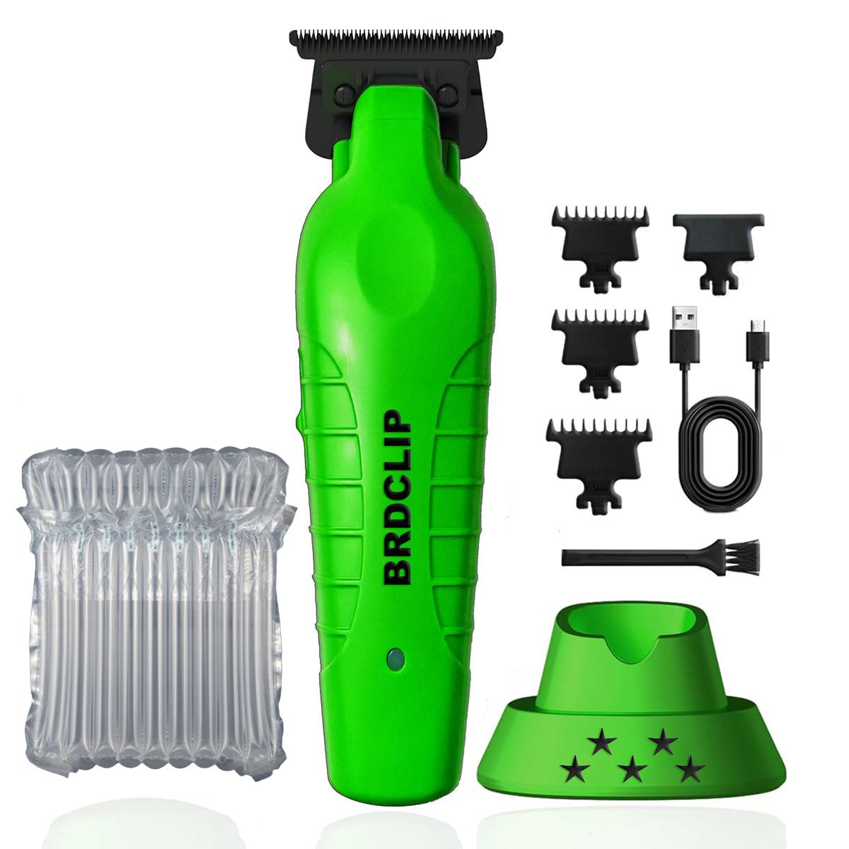 

Професійний салонний домашній електричний бездротовий тример для волосся BRDCLIP Гравірування Тримінг Машинка для стрижки волосся BL1T Борода Лиса голова Чоловіки Перукарня