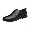Herren Casual Business Rutschfestes Schuhwerk Mode Weichsohlige Arbeitsschuhe Herren Formelle Lederschuhe Bequeme Herren Flache Zapatillas
