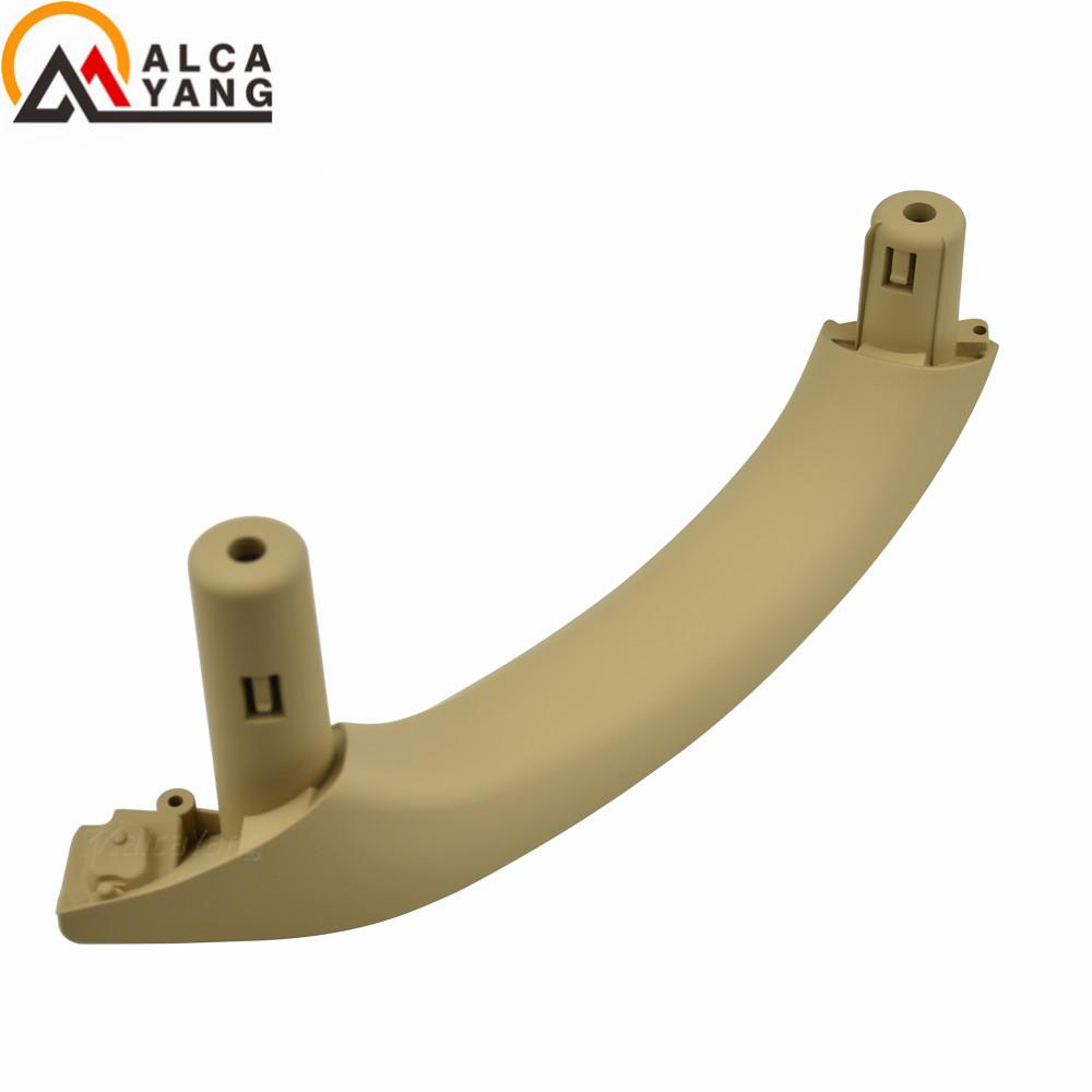 

Внутренняя пассажирская дверь автомобиля, левая и правая ручка, кожаный чехол, замена для BMW X3 X4 F25 F26 Beige Right