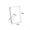 2x Acrylic Photo Picture Frame Artwork Modern Tabletop Display Holder