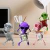 Funny Plastic Wind-up Dancing Skeleton Toy No Need Battery 3D Printing Creative Skeleton Toy Desktop Ornament Home Decor Gifts