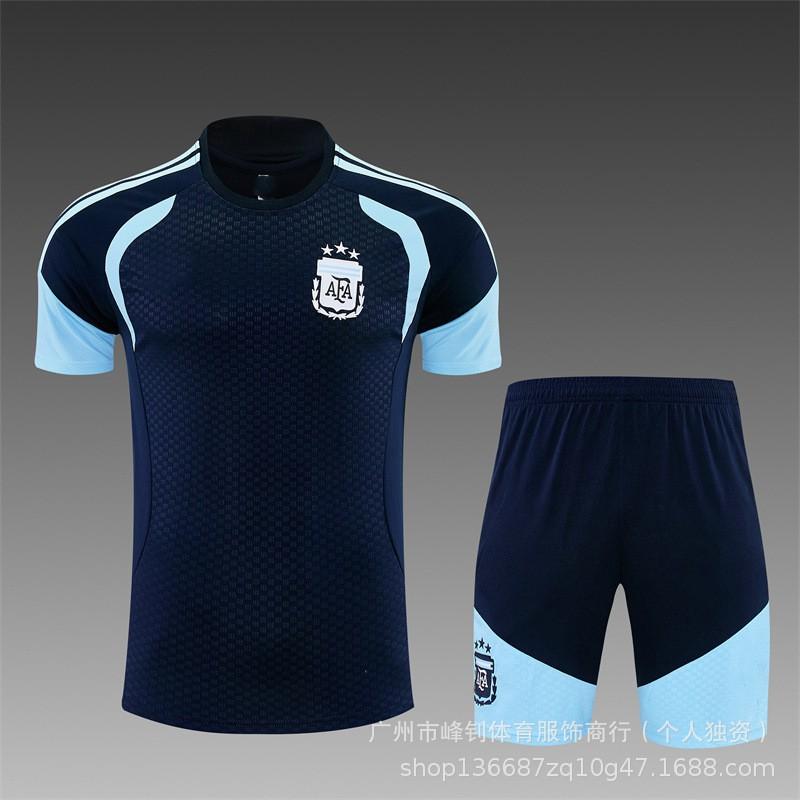 2627 Adult Short-sleeved Training Dress Italy Flamenco Emperor M Argentina Germany World Cup Jersey