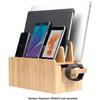 MobileVision Compatible Stand for Apple iWatch Adapter for Use with Bamboo Charging Stations and Multi-Device Organizers
