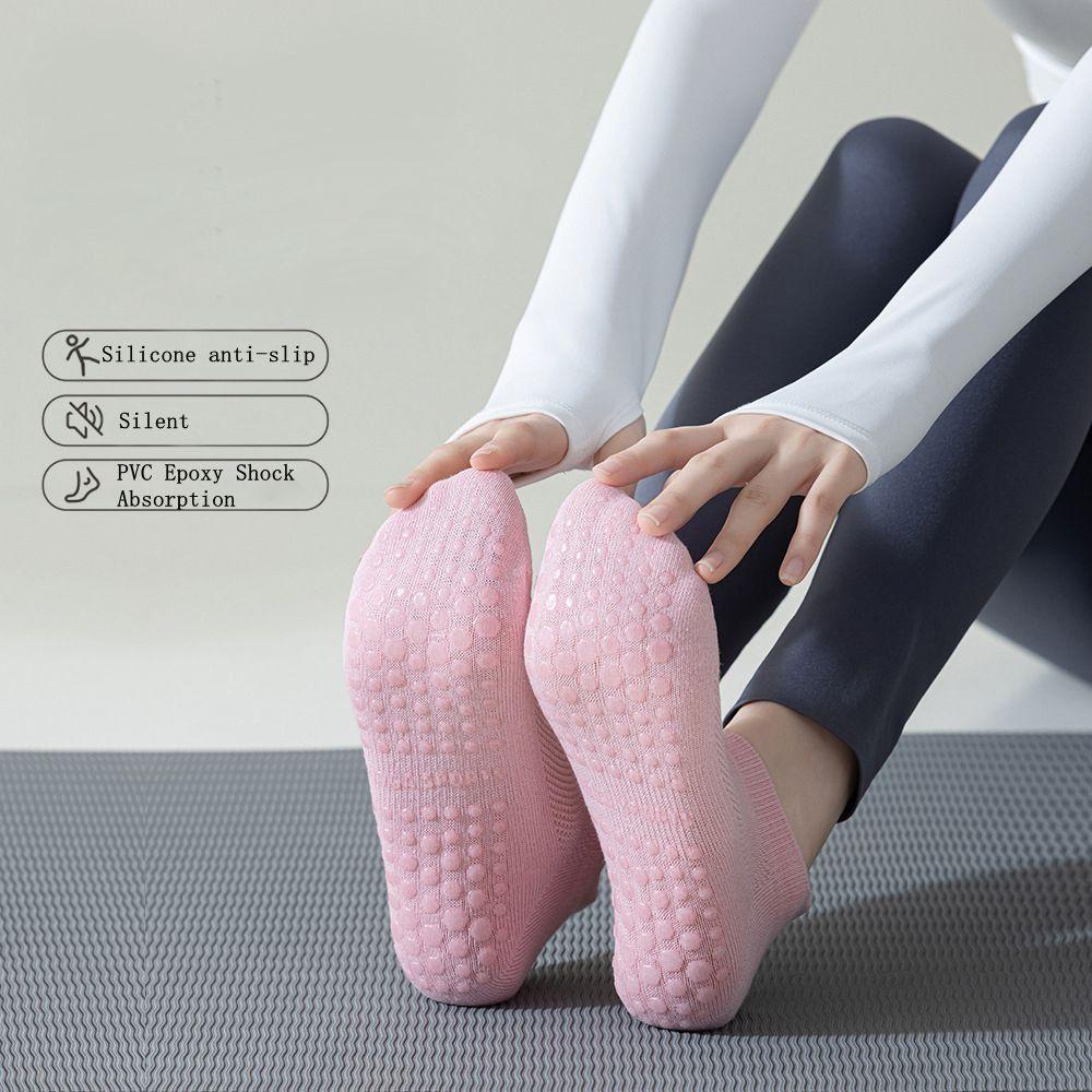 Anti-slip Low-cut Yoga Socks Soft Running Socks New Sports Short Socks  Women