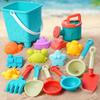 Children'S Beach Toy Set Baby Playing In Water And Beach Large Sand Shovel Beach Bucket Sand Digging Tool Sand Toys Random Color
