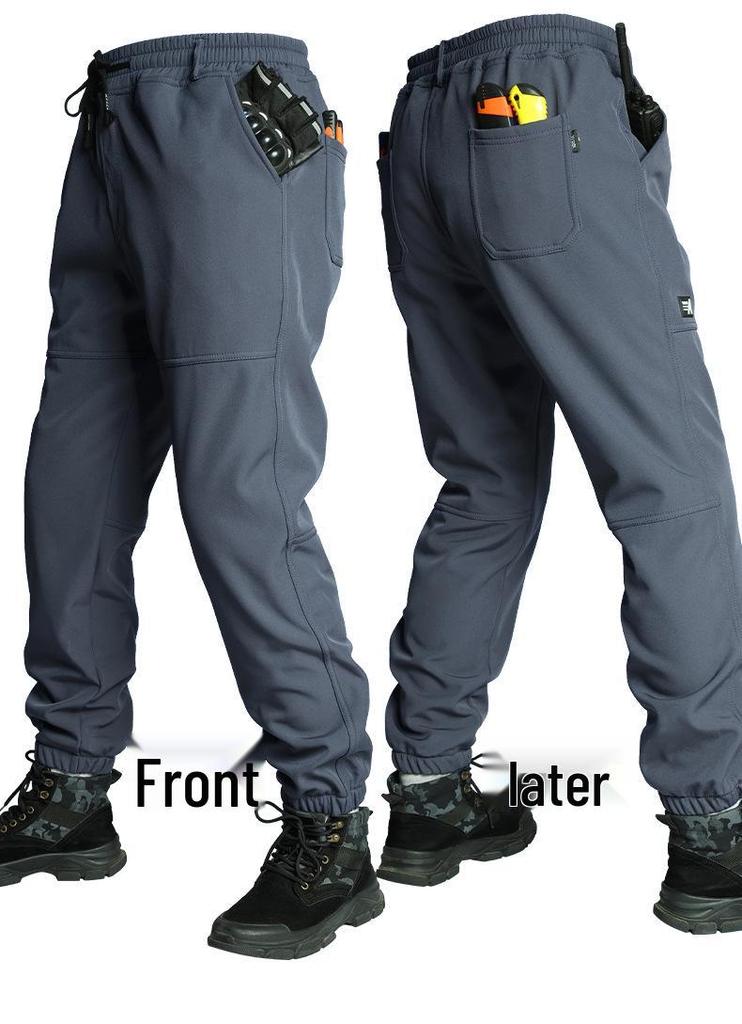 Men's Windproof Water-Repellent Warm Winter Mountaineering Jacket and Pants Set