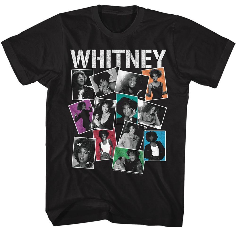 

Whitney Houston Photos Black T-Shirt XL