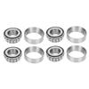 4Pcs 32205 7505E Bearings Tapered Roller Ball Axletree for Textile Machines Roller Shoes