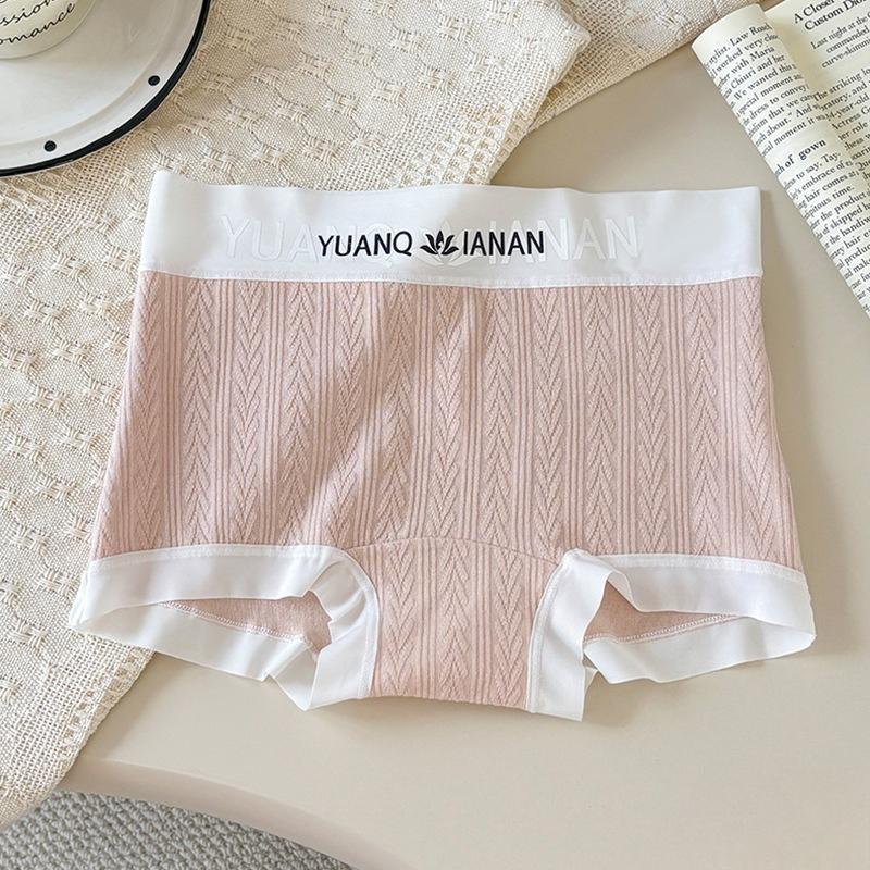 Women's New Summer Sweet Fashion Simple 10A Antibacterial Cotton Briefs